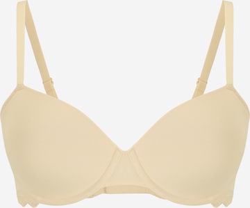 Dorina T-skjorte BH 'CALI' i beige: forside