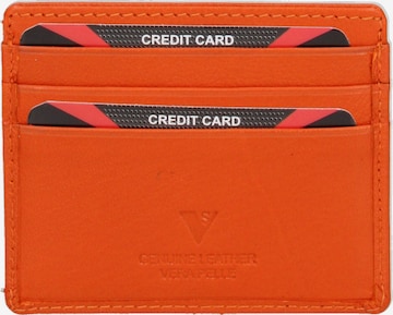 Étui Sergio Valentini en orange : devant