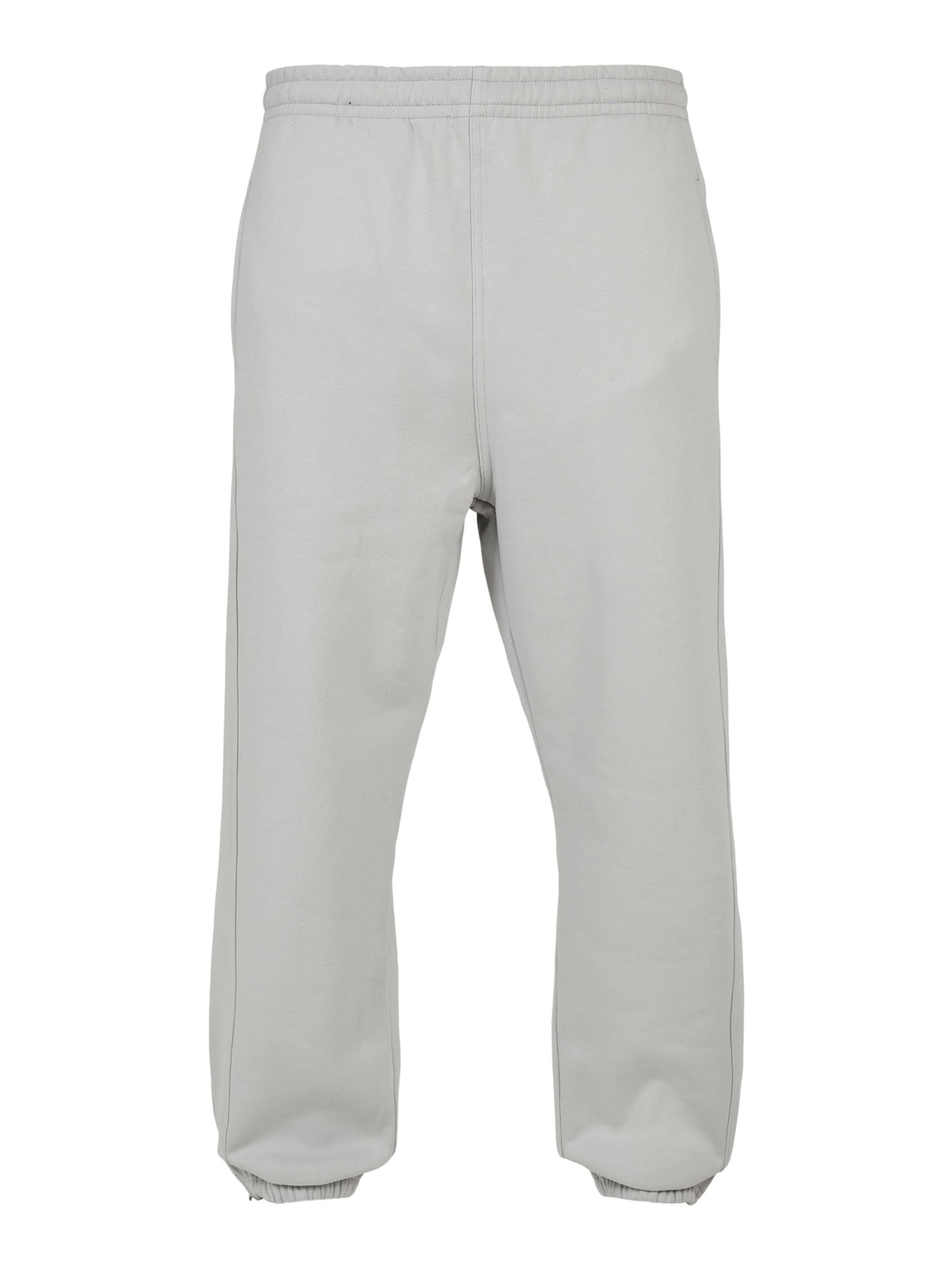 Urban ClassicsTapered Hlače - siva boja: prednji dio