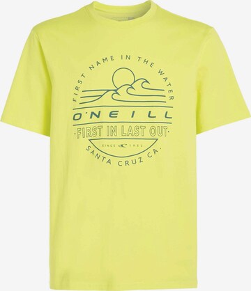 Maglietta di O'NEILL in giallo: frontale