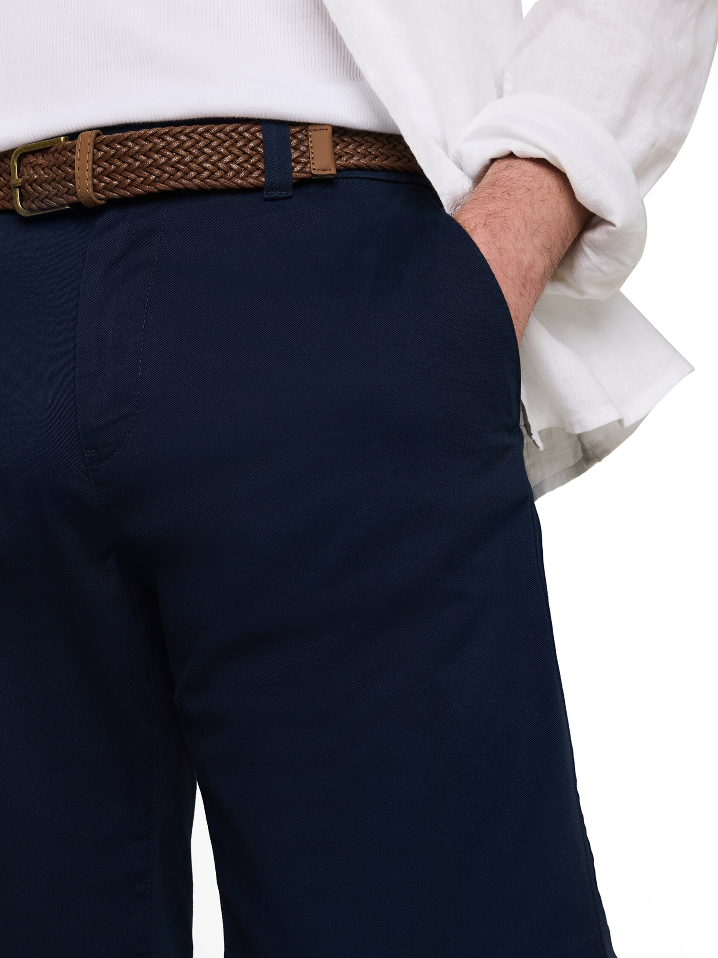 TOM TAILOR Regular Chino Pants in Blue
