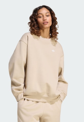 Felpa 'Essentials' di ADIDAS ORIGINALS in beige: frontale