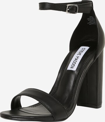 STEVE MADDEN Sandalen met riem 'Carrson' in Zwart: voorkant