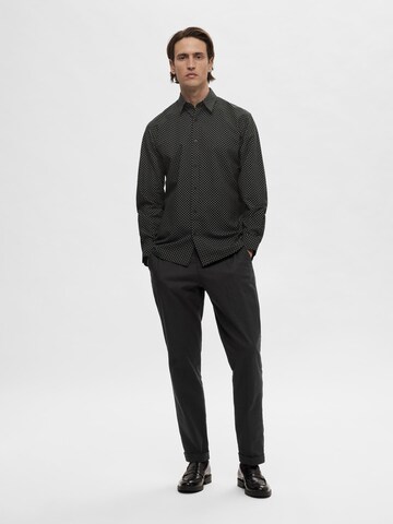 SELECTED Slim fit Overhemd in Blauw