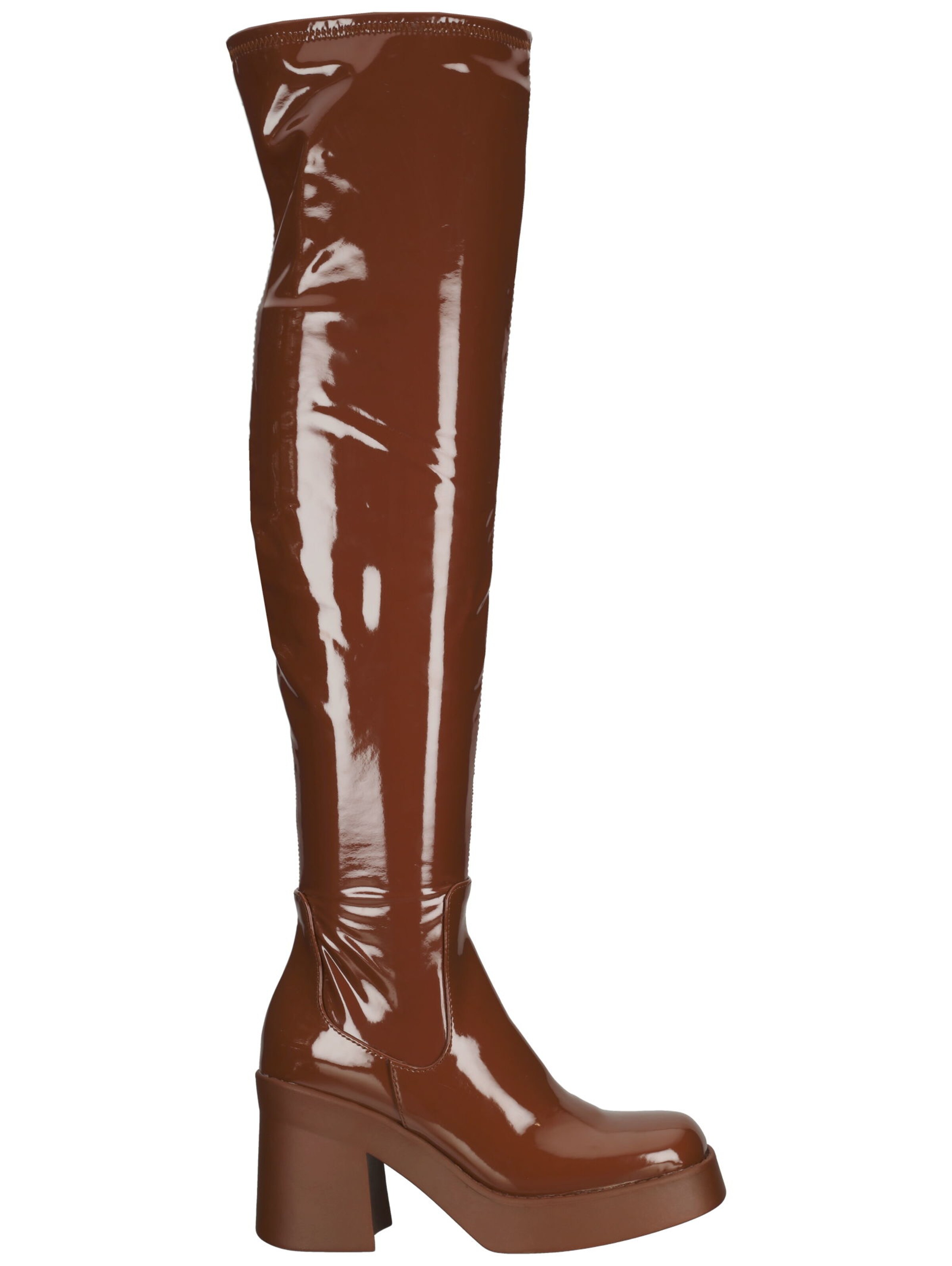 STEVE MADDEN Overknees in Braun