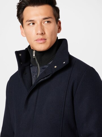 JACK & JONES Between-Seasons Coat 'Dunham' in Blue