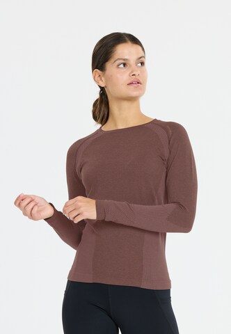 ENDURANCE Sportshirt 'Halen' in Rot: Vorderseite