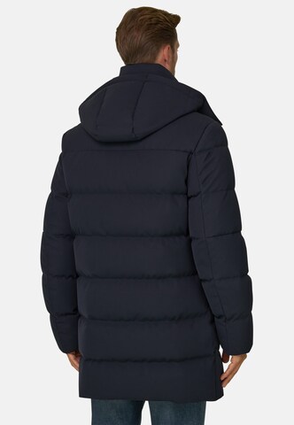 Boggi Milano Winterjas in Blauw: terug