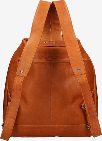 Sac à dos HILL BURRY en marron : devant