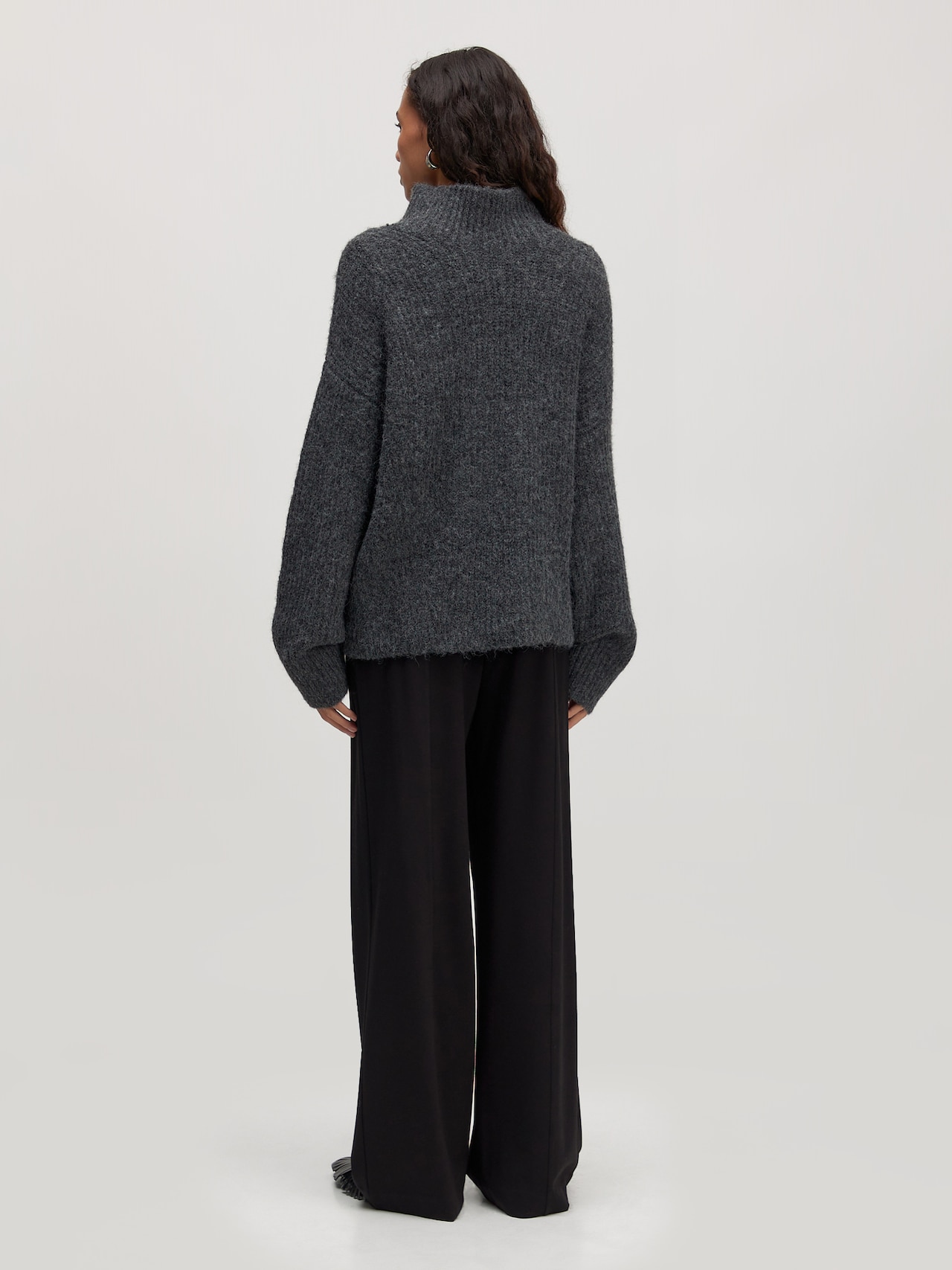 EDITED Pullover 'Beth' grigio sfumato