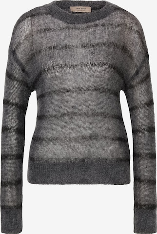MOS MOSH Pullover 'MMOrisa' in Grau: Vorderseite