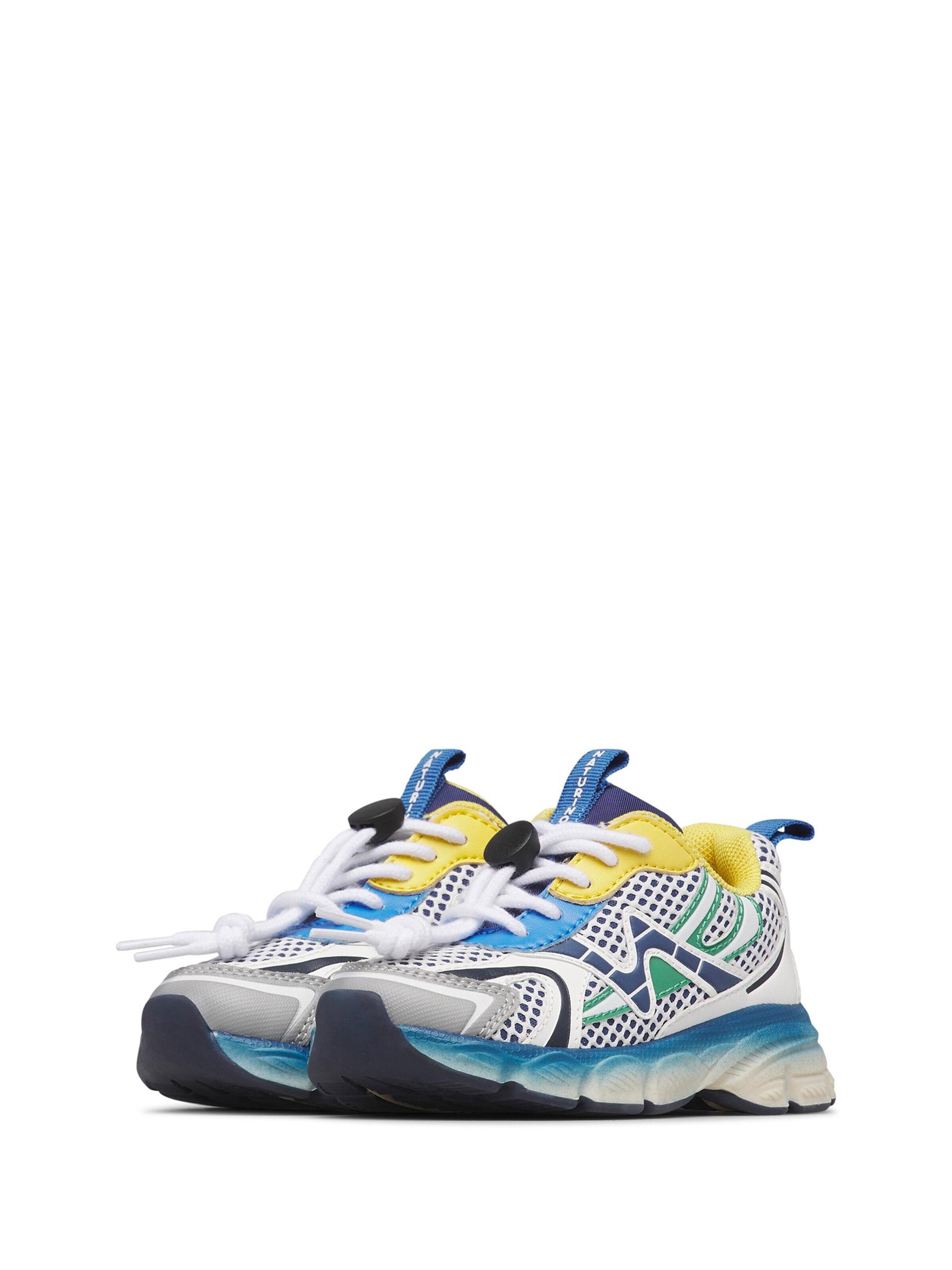 NATURINO Sneakers 'WAVE.' in Grijs