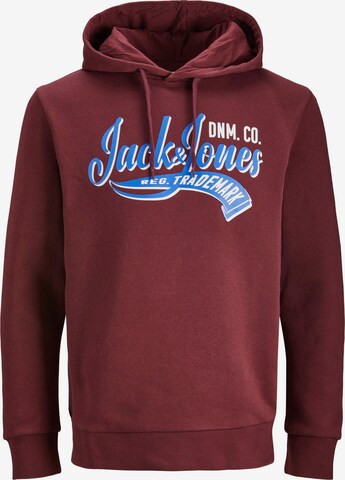 JACK & JONES Sweatshirt i rød: forside