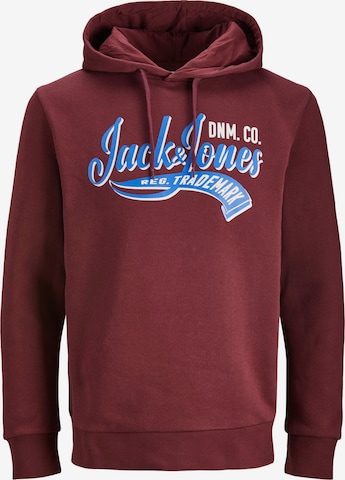 Sweat-shirt JACK & JONES en rouge : devant