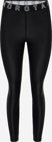 MOROTAI Slimfit Urheiluhousut 'ENERGY' värissä musta: etupuoli