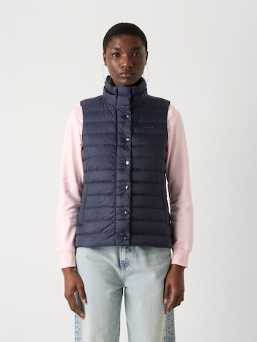GANT - Chaleco en azul: frente