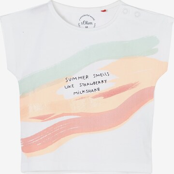 s.Oliver Shirt in White: front