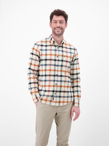 LERROS Regular fit Overhemd in Wit: voorkant