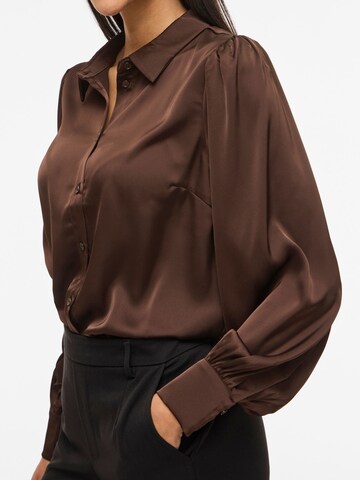 VILA Blouse 'VIEnna Ravenna' in Brown