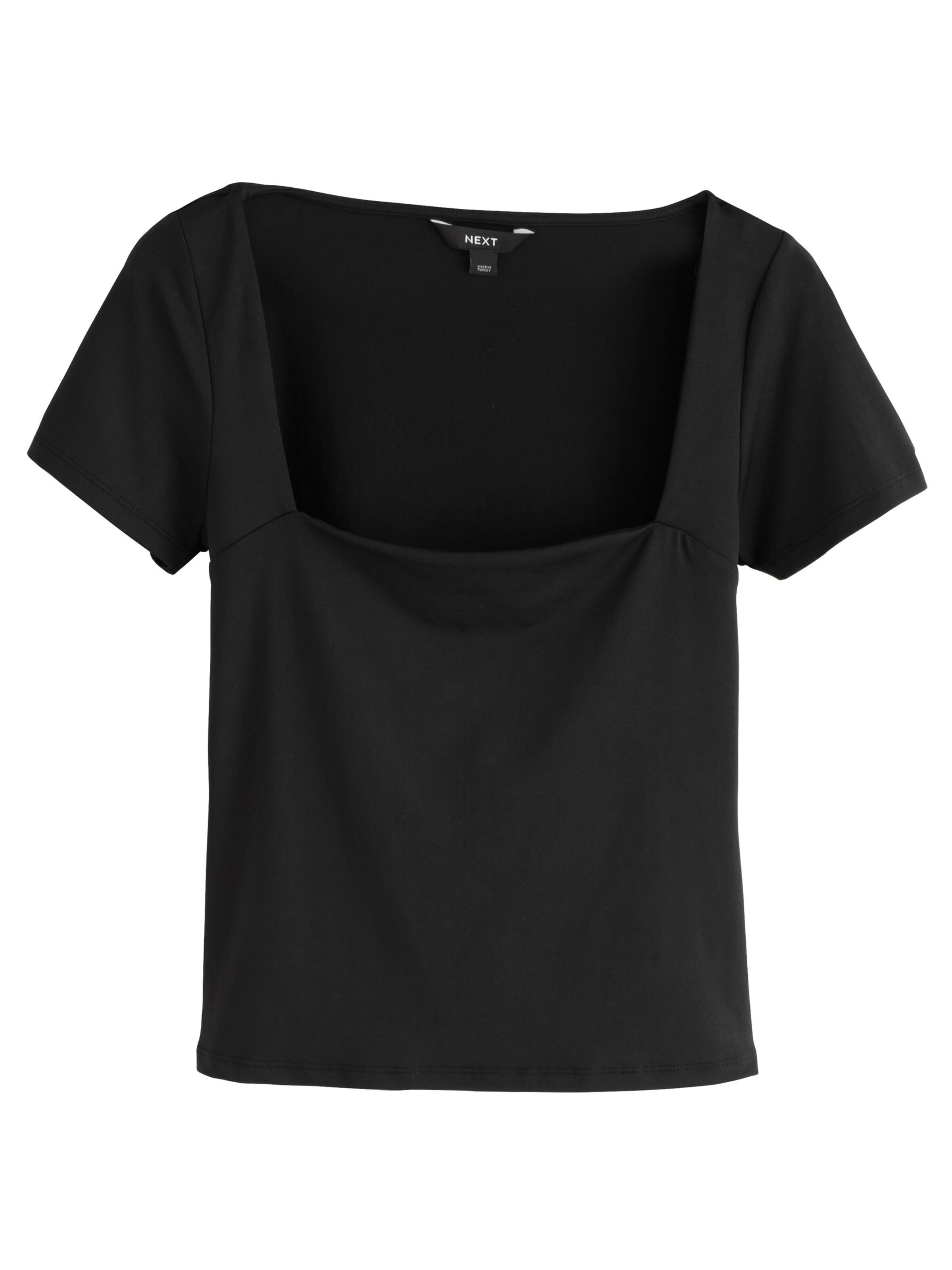 Next Majica | črna barva: sprednja stran