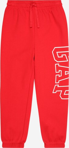 GAP Trousers in Red: front