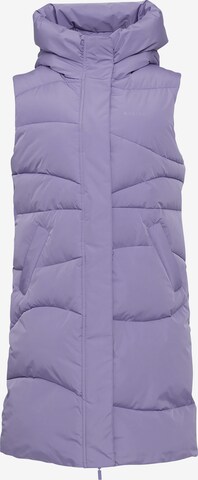 mazine Vest ' Wanda Vest ' in Purple: front