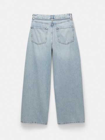 Baggy Jean Pull&Bear en bleu
