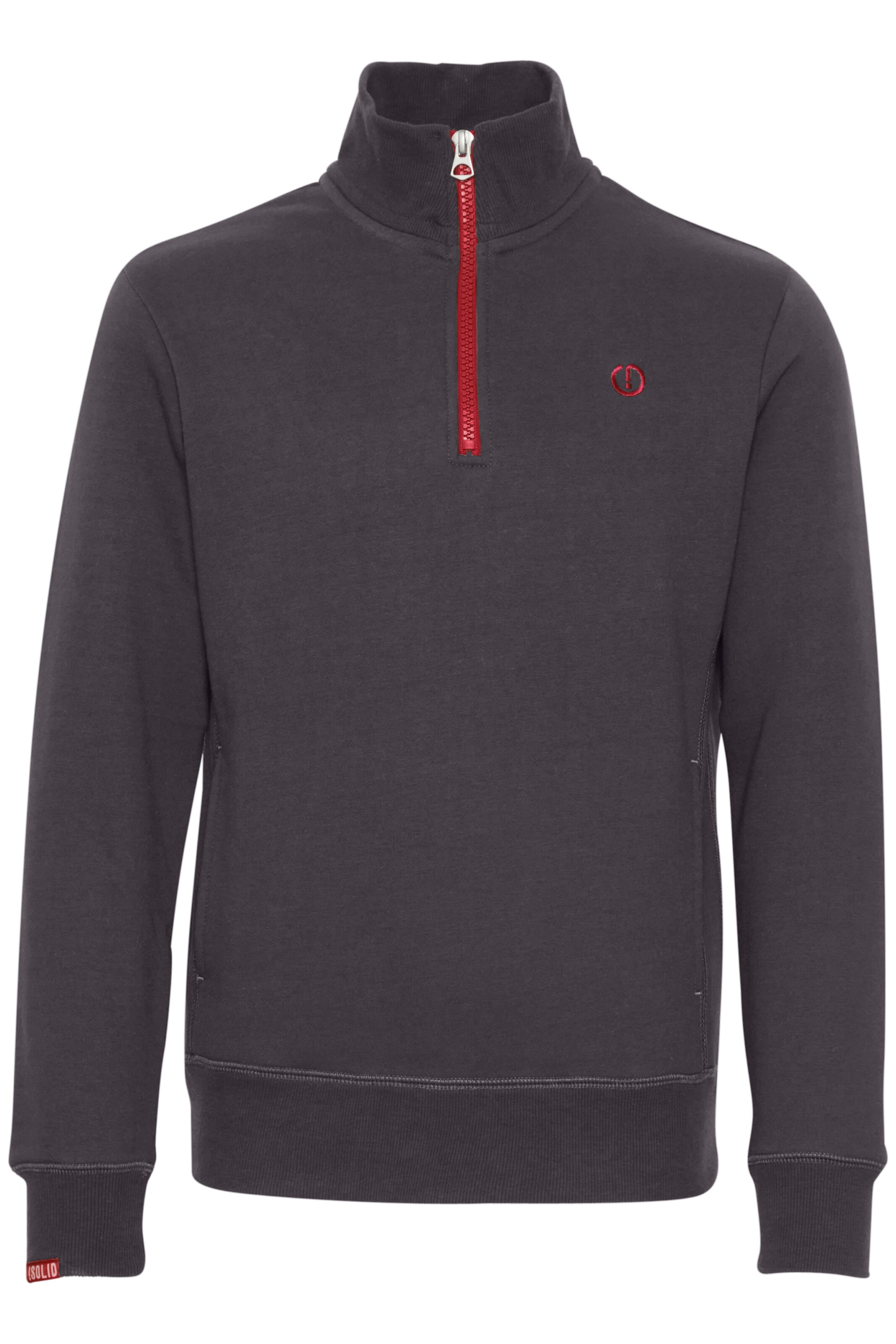 !Solid - Sweatshirt em cinzento: frente