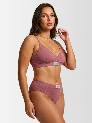 DOUVOS CONTOUR Triangle Sports bra in Pink