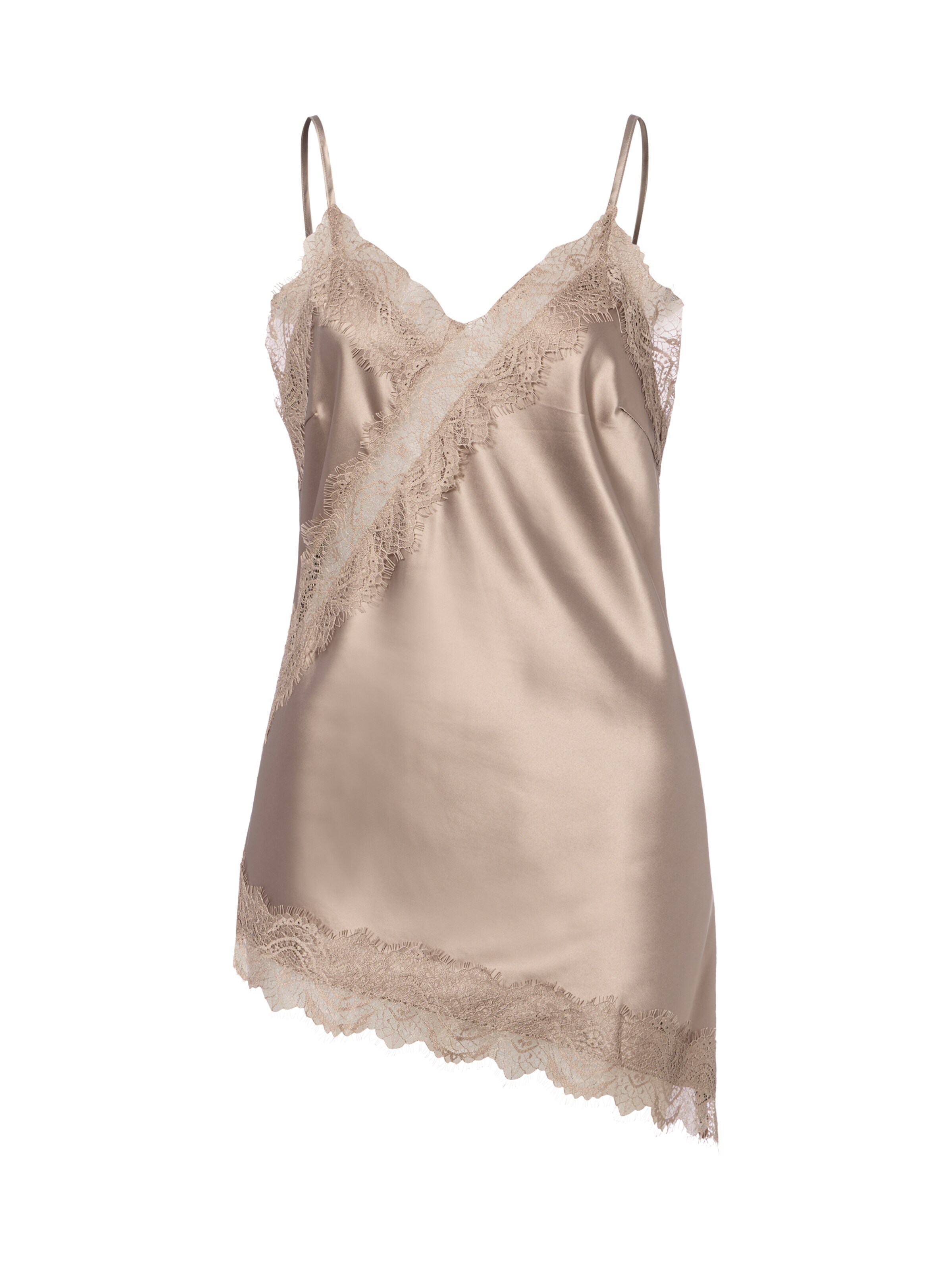 Marie Lund Top in Beige: front