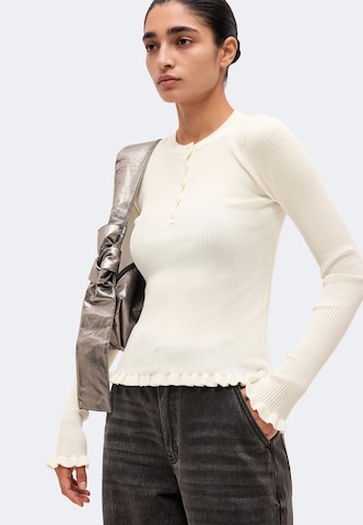 VERO MODA Pullover 'VMAnemone' in Weiß