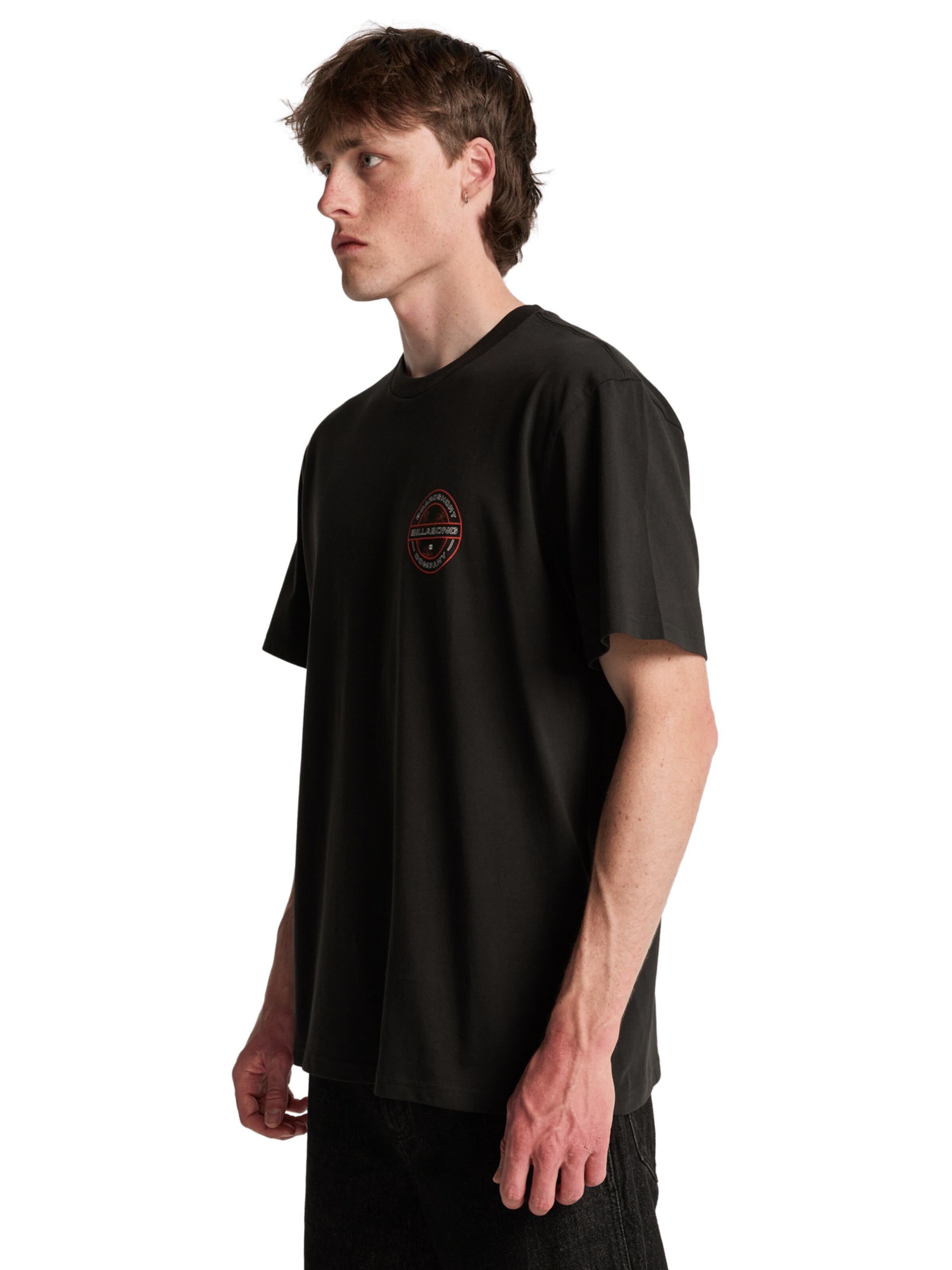 BILLABONG T-shirt 'Rotor' in Schwarz