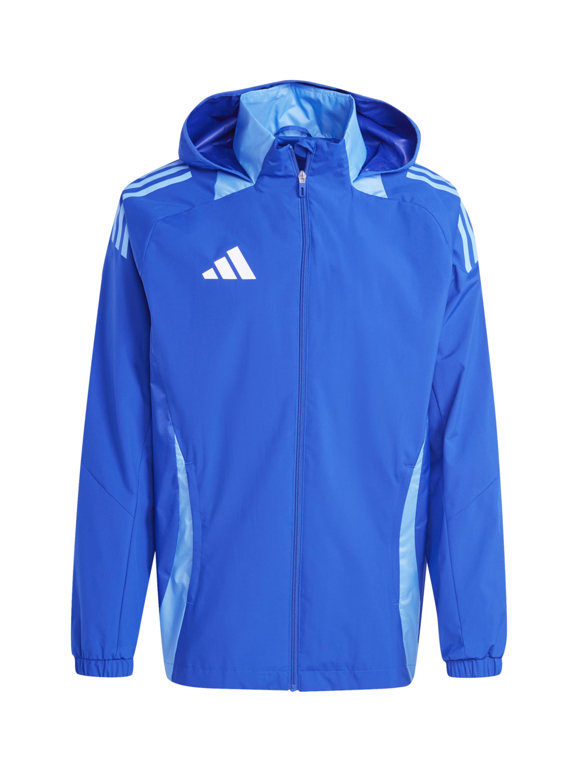 ADIDAS PERFORMANCE Sportjacke in Blau: Vorderseite