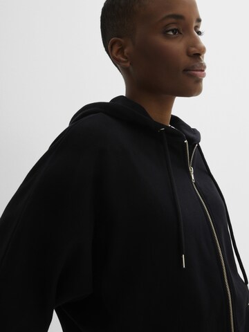 bonprix Sweatjacke in Schwarz