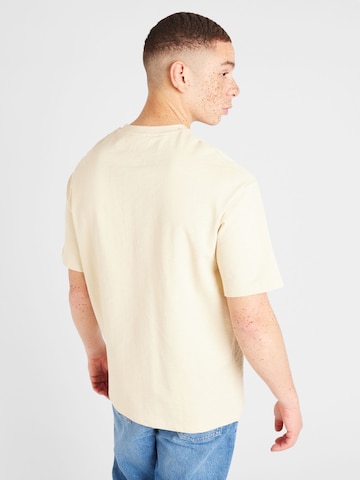 T-Shirt 'SAUL' SELECTED HOMME en beige