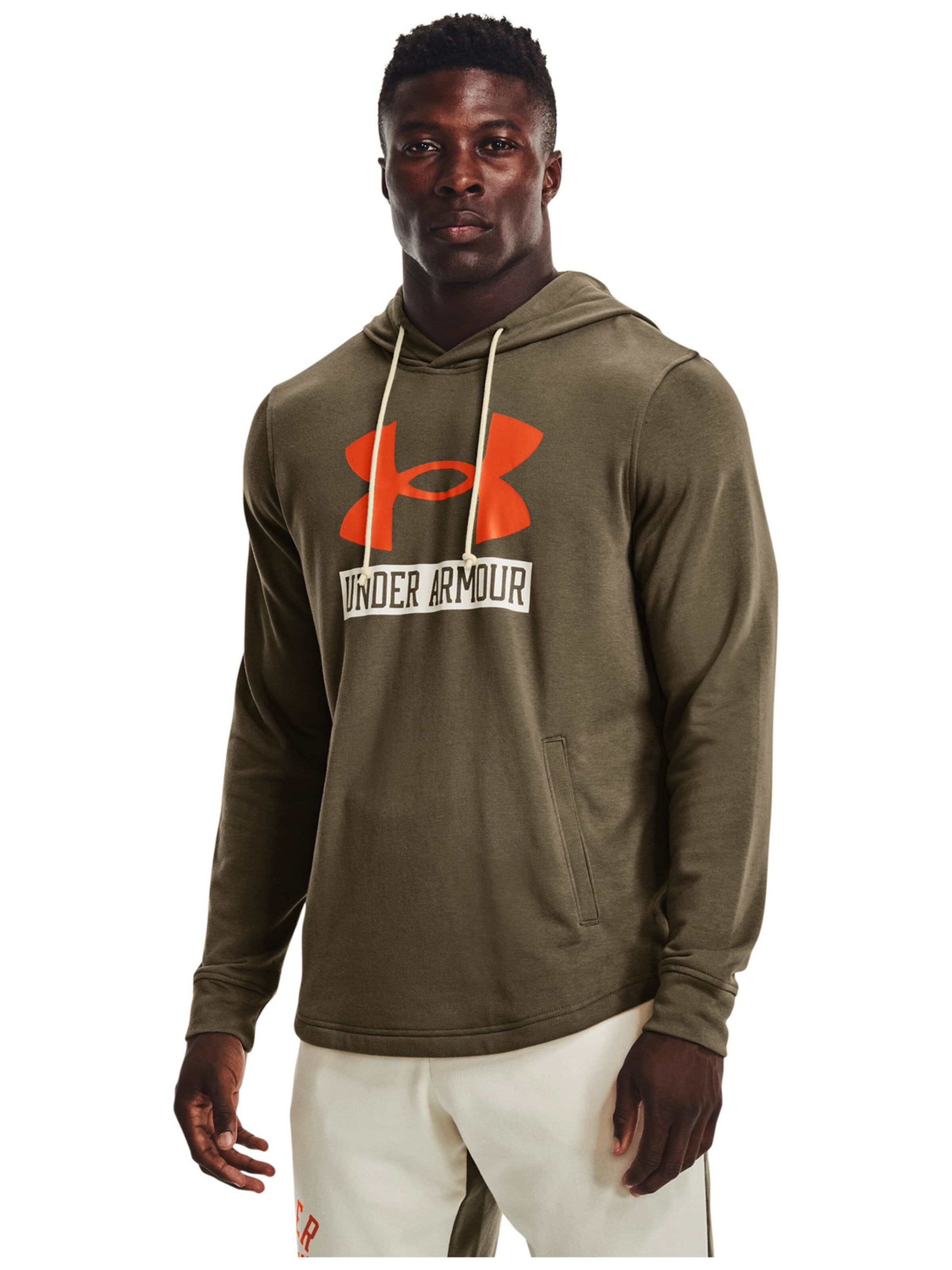 Giacca di felpa 'Under Armour UA Rival Terry Logo' di UNDER ARMOUR in verde