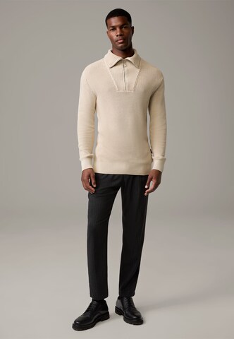 STRELLSON Pullover 'Artem' in Beige