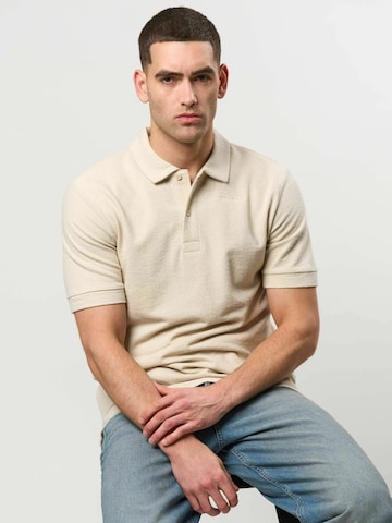 KAPPA - Regular Fit Camisa ' KMLogo ' em bege