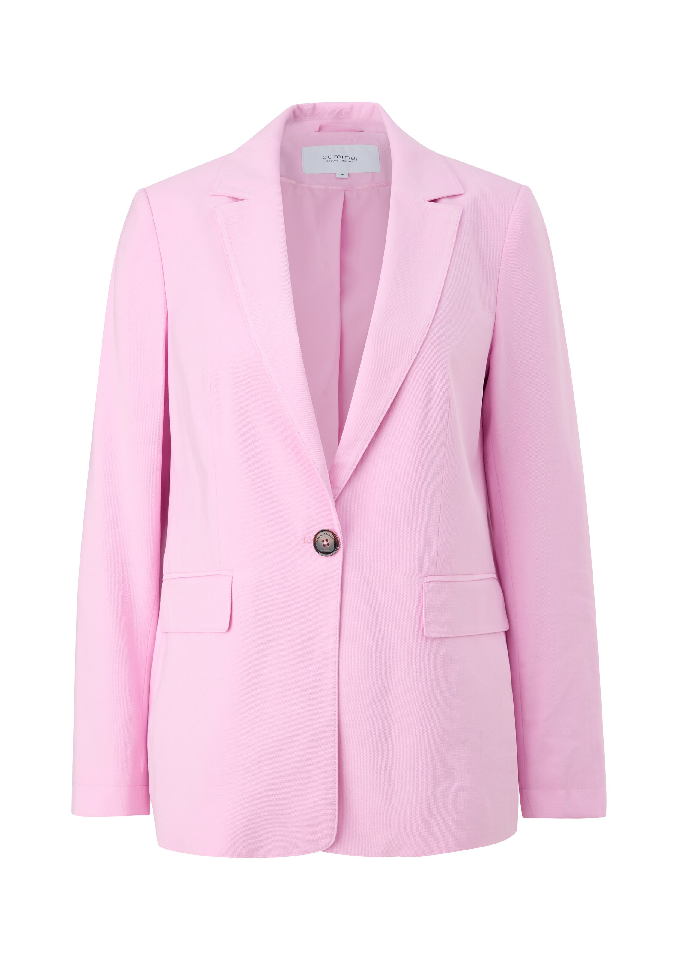 comma casual identity Blazer in Pink: front
