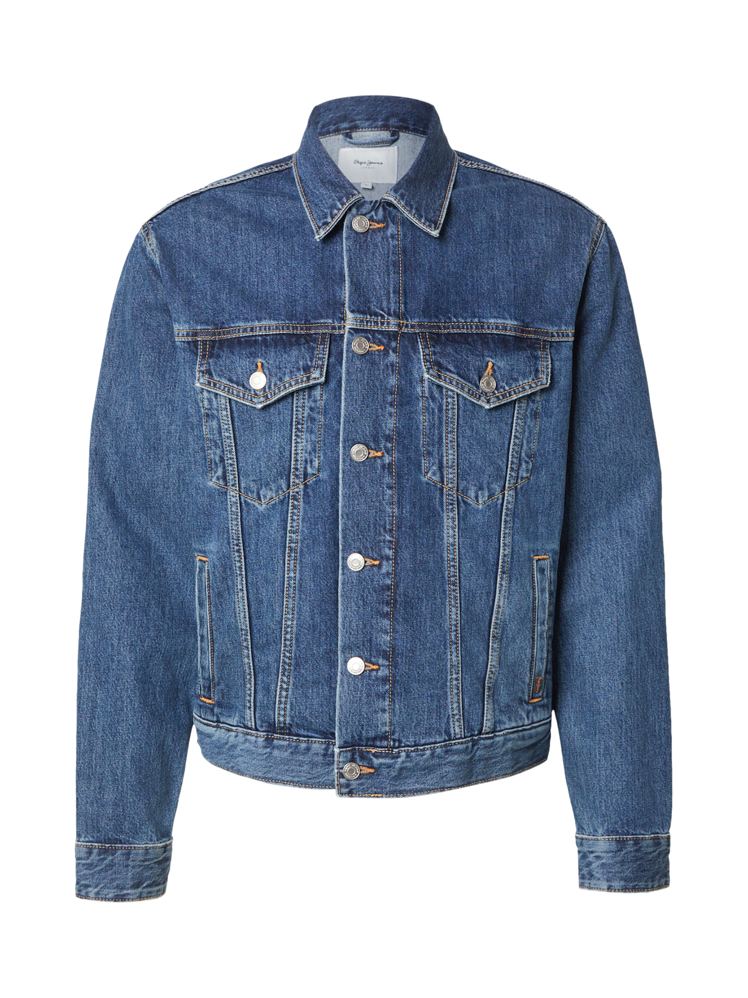 Pepe Jeans Kevad-sügisjope, värv sinine: eest vaates