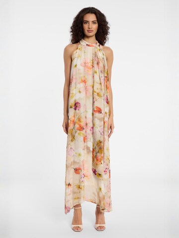 Robe 'Deiza' Ana Alcazar en orange : devant