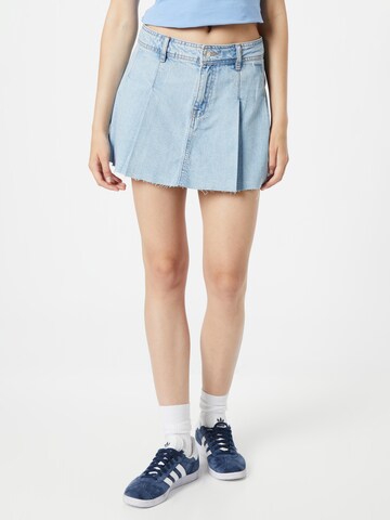 Gina Tricot Юбка в Синий: спереди