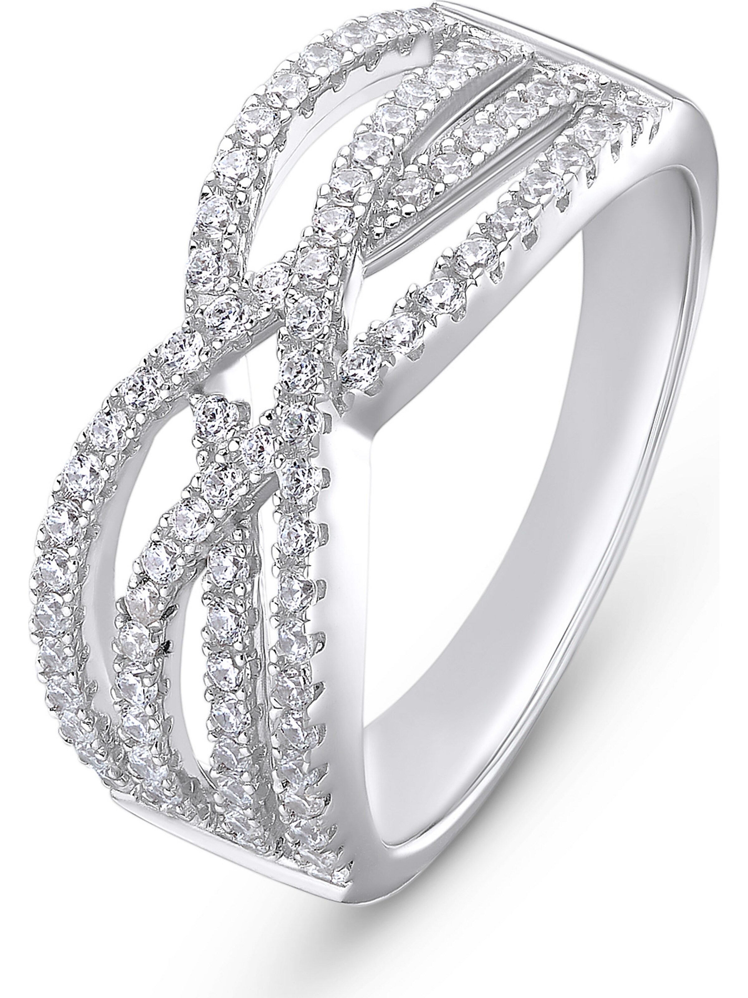 FAVS Ring in Silver: front