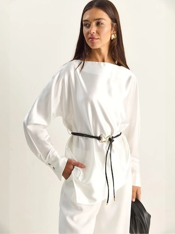 Chemisier Bianco Lucci en blanc