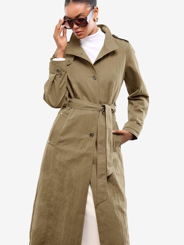 Lipsy - Sobretudo meia-estação em verde: frente