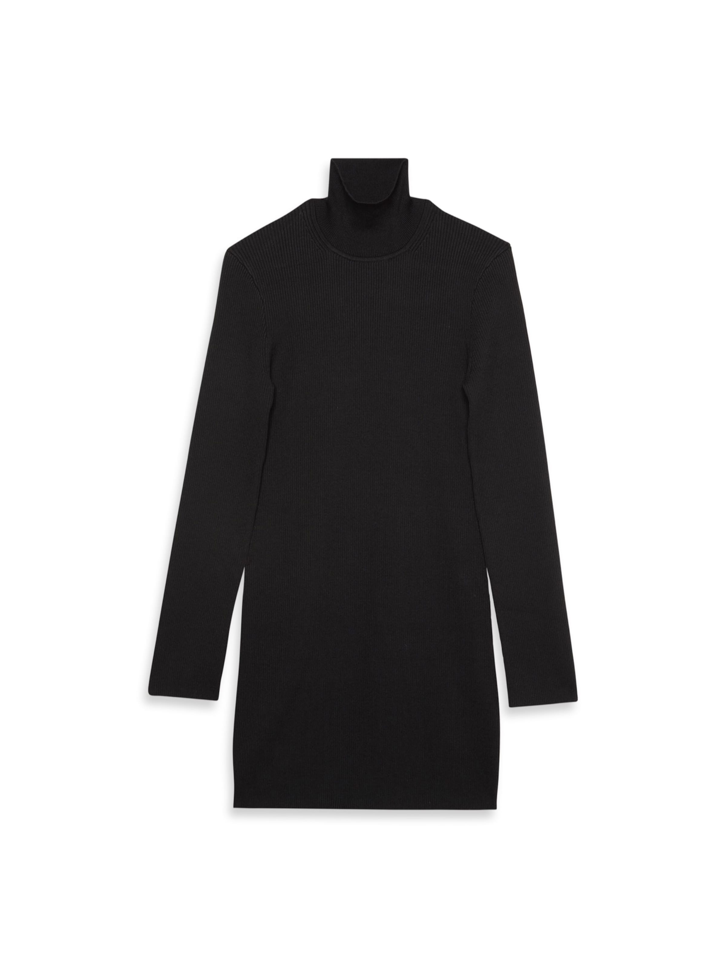 Calvin Klein Jeans Knit dress in Black: front