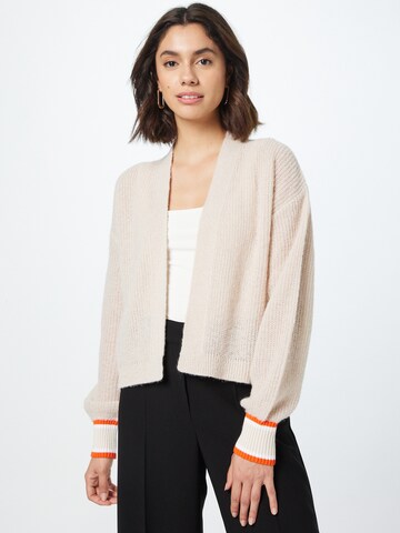 Cardigan 'BADIRA' CINQUE en beige : devant