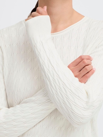 Pull-over 'OXISISSE' Oxmo en blanc