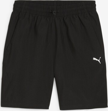 Regular Pantalon de sport PUMA en noir : devant