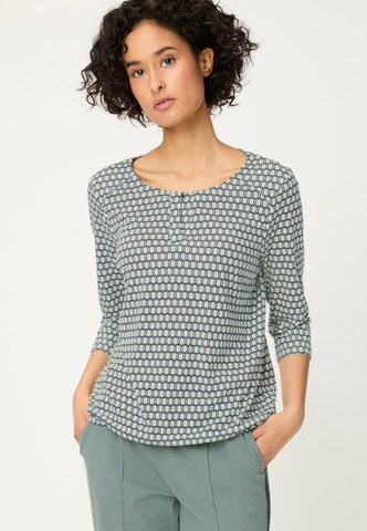 Olsen Shirt  Clara in Grün: Vorderseite